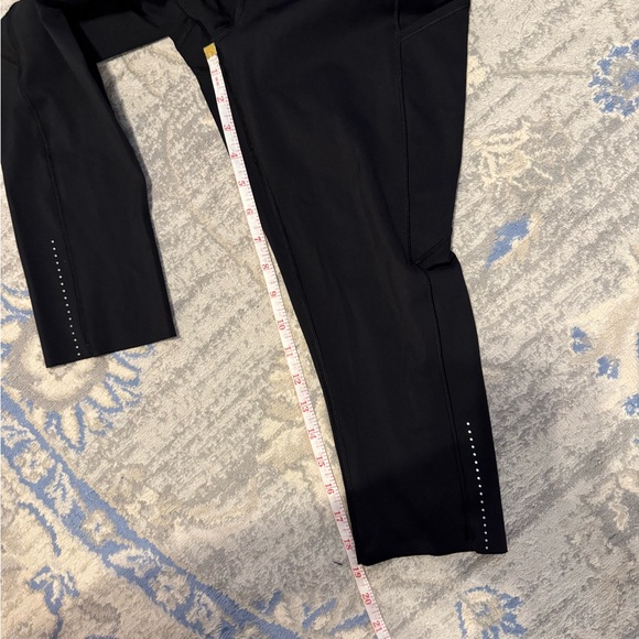 Lululemon Fast & Free Crop II *Nulux 19" Black (First Release) - Picture 6 of 11